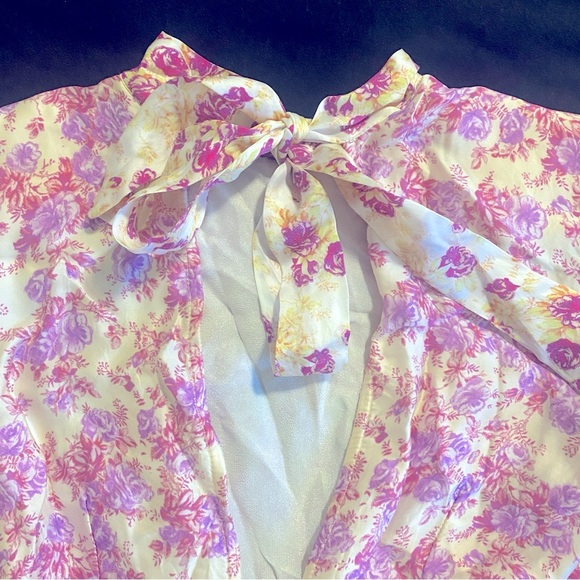 LIKE NEW Hemant & Nandita Apollo High Neck Mini Dress With Belt - Size XS - Picture 10 of 15